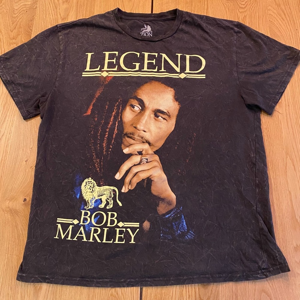 Bob Marley Legend T-Shirt Men's Size 2XL Zion Rootswear Music